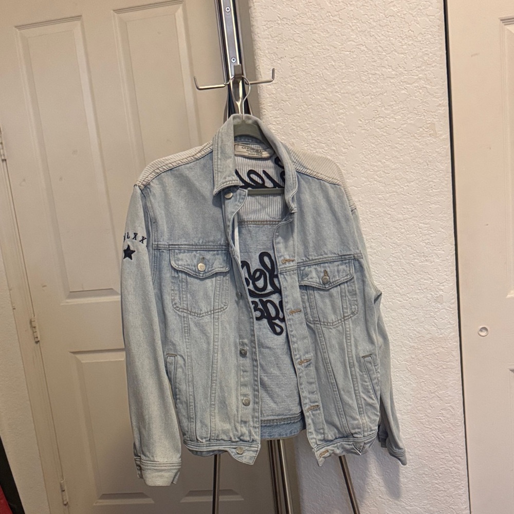 Guess Light Blue Denim Jacket